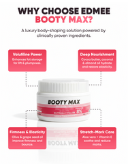 Booty Max® – Lift, Plump & Firm Buttock Cream with Volufiline 8%